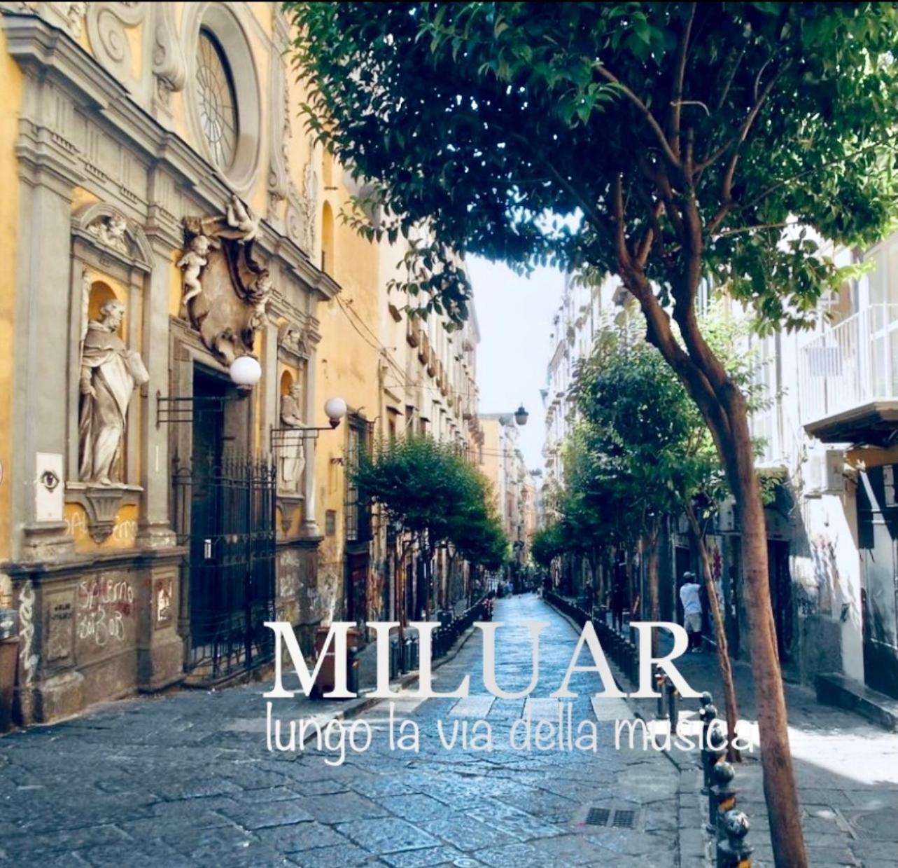 Bed and Breakfast MILUAUR - centro storico - lungo la via della Musica! Napoli Esterno foto